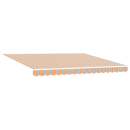 Tenda Retrattile Arancione e Grigio 400 × 300 cm | homemem39