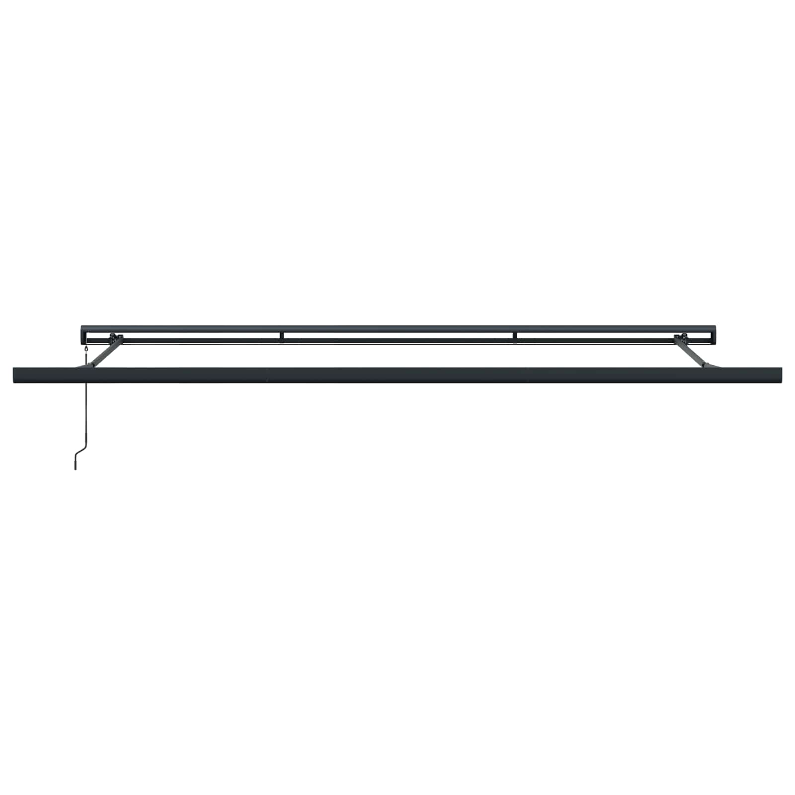 Tenda Retrattile Verde e Bianco 4 × 3 m Tela e Alluminio | homemem39
