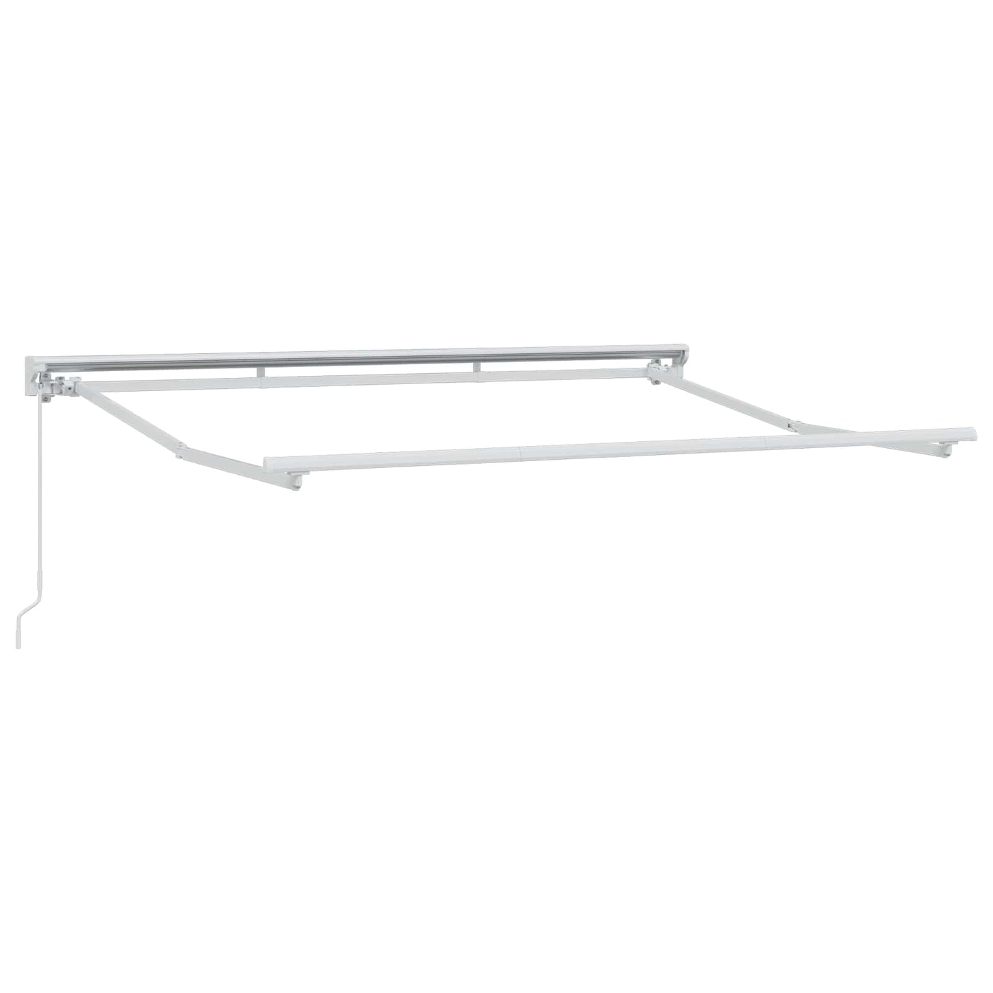 Tenda retrattile manuale Blu e Bianco 3 x 2,5 m | homemem39