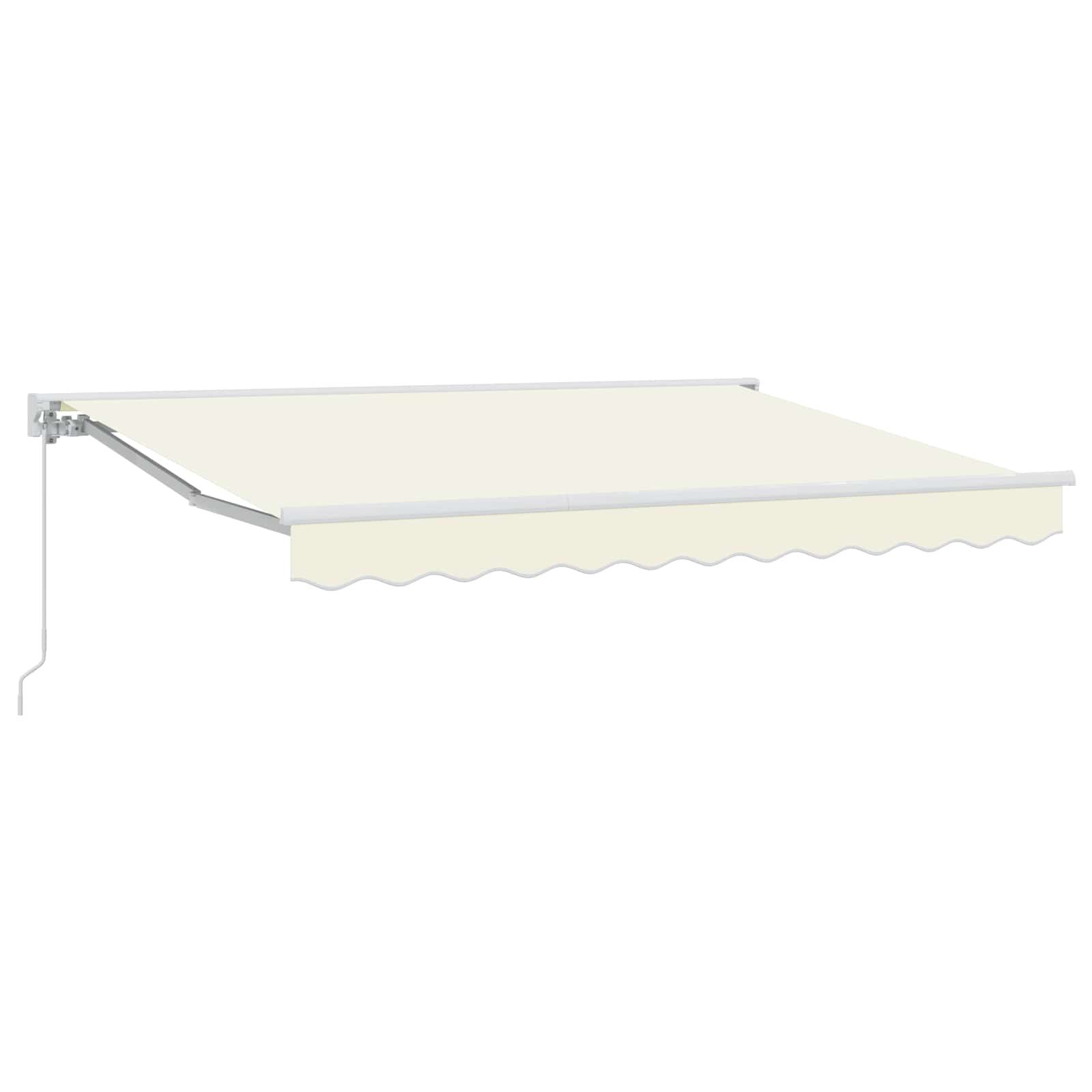 Tenda retrattile manuale Crema 3 x 2,5 m | homemem39