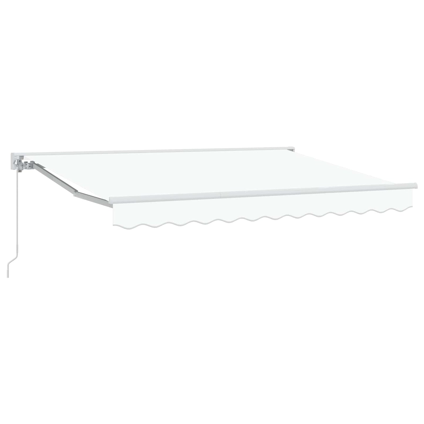 Tenda retrattile manuale Bianco 3 x 2,5 m | homemem39
