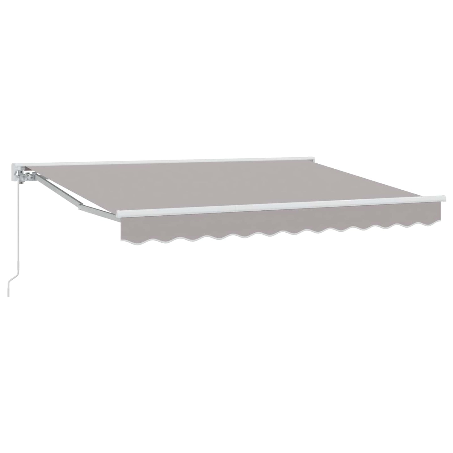 Tenda retrattile manuale Grigio Chiaro 3 x 2,5 m | homemem39