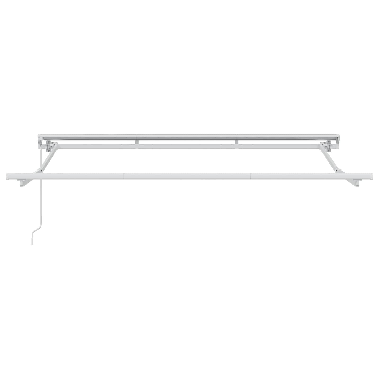 Tenda retrattile manuale Grigio Chiaro 3 x 2,5 m | homemem39