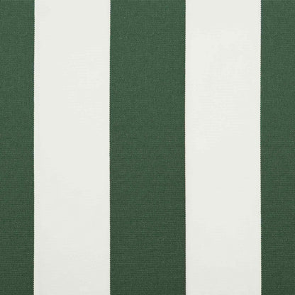 Tenda retrattile manuale Verde e Bianco 3 x 2,5 m | homemem39