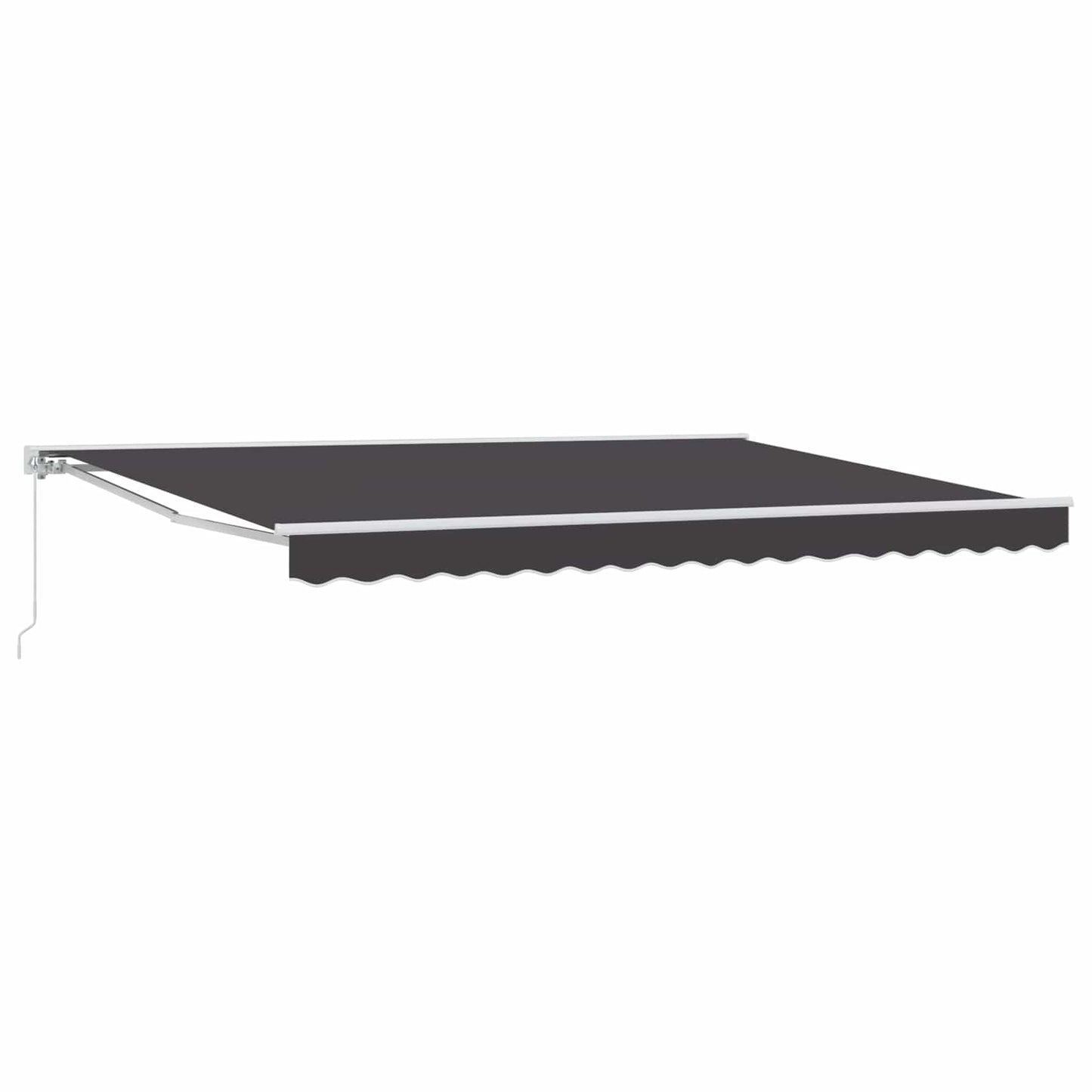 Tenda retrattile manuale Antracite 4,5 × 3 m | homemem39