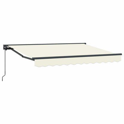 Tenda retrattile manuale Crema 2,5 x 2 m | homemem39