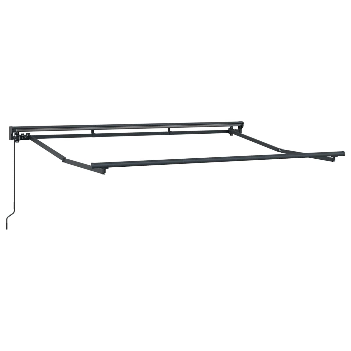 Tenda retrattile manuale Giallo e Bianco 3 x 2 m
