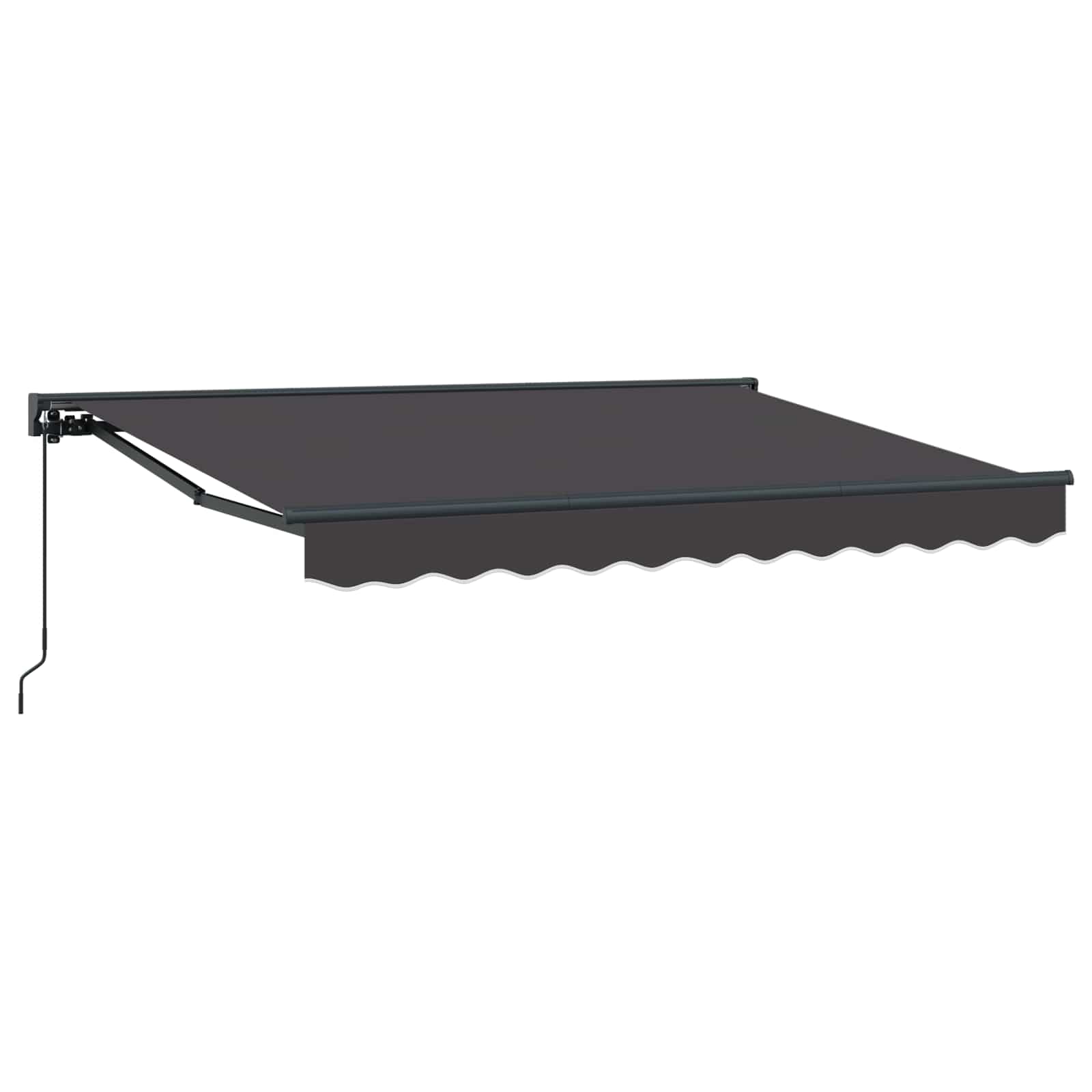 Tenda retrattile manuale Antracite 3 x 2 m | homemem39