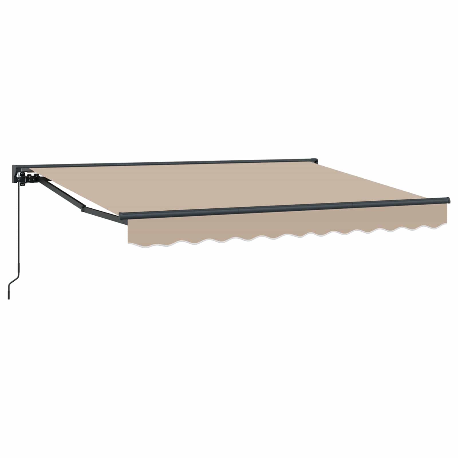 Tenda retrattile manuale Beige 3,5 x 2 m | homemem39