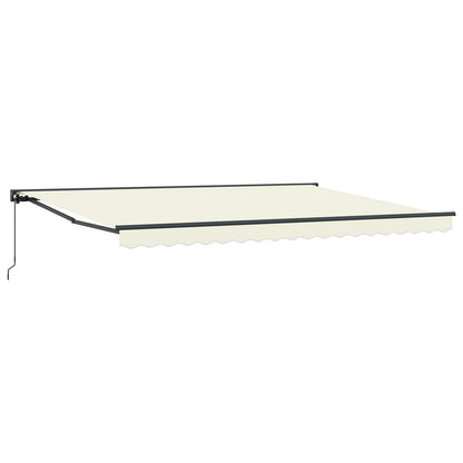 Tenda retrattile manuale Crema 4 x 2 m | homemem39