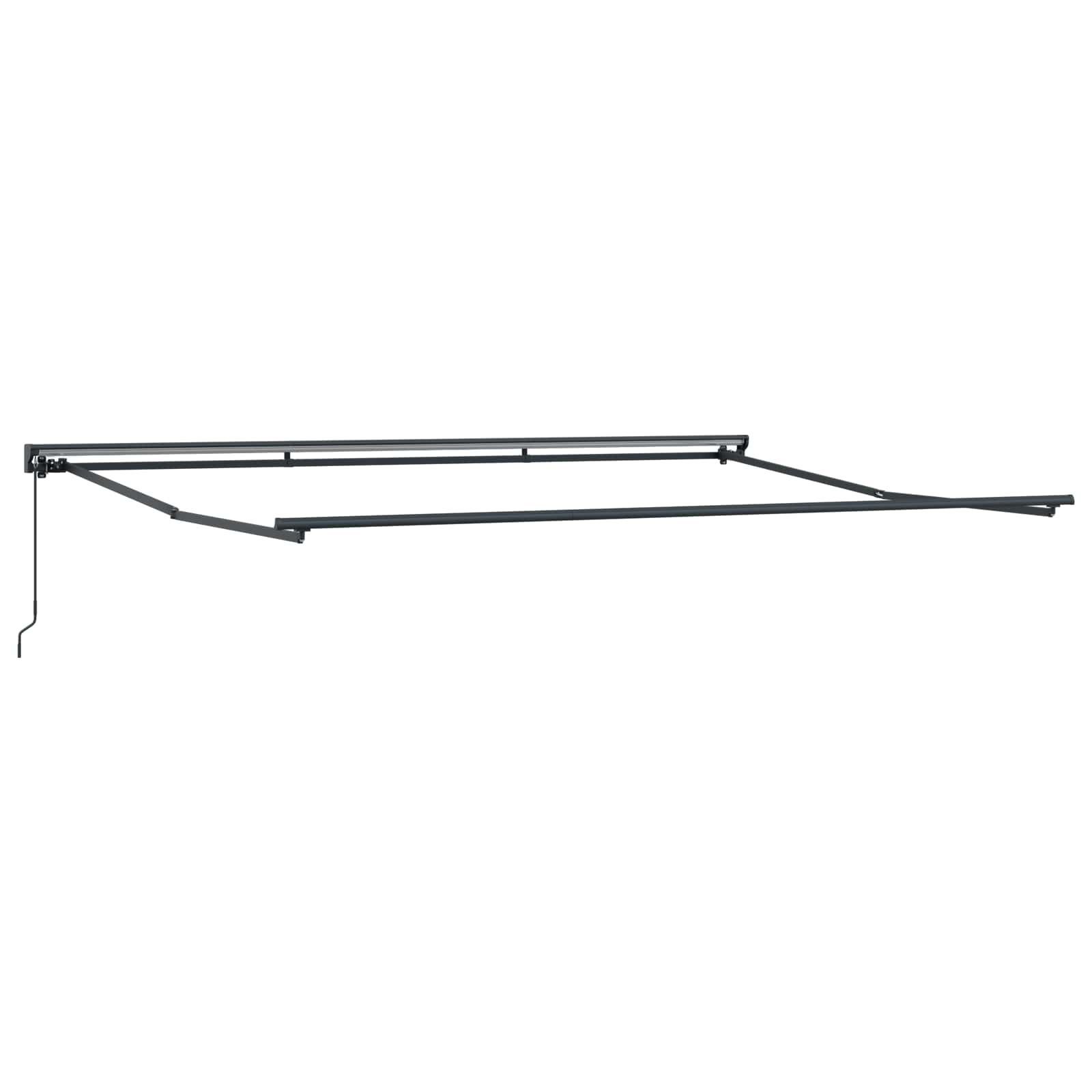 Tenda retrattile manuale Crema 4 × 3,5 m | homemem39