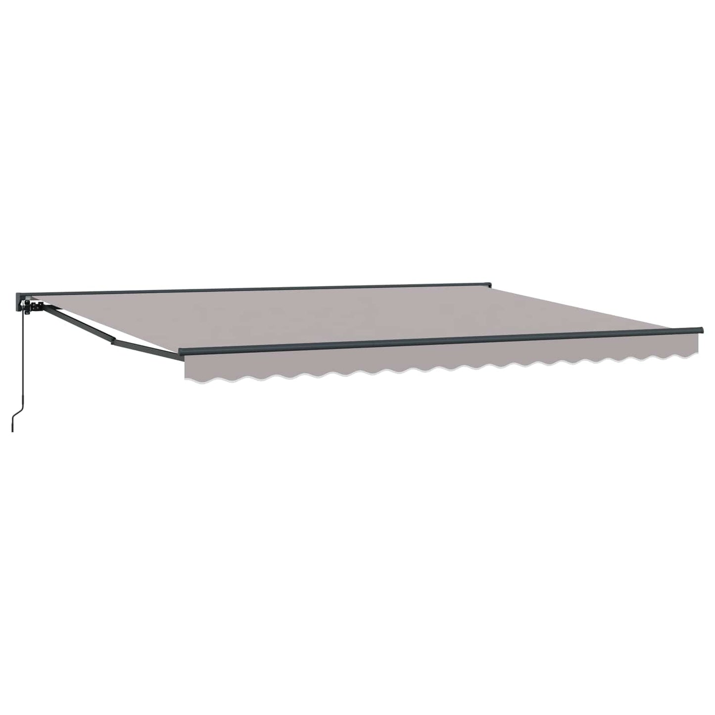 Tenda retrattile manuale Grigio Chiaro 4,5 × 3,5 m | homemem39