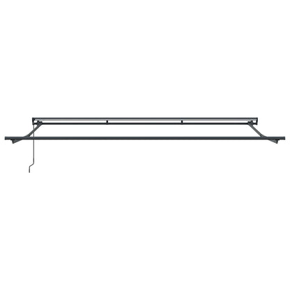 Tenda retrattile manuale Blu e Bianco 5 × 3,5 m | homemem39