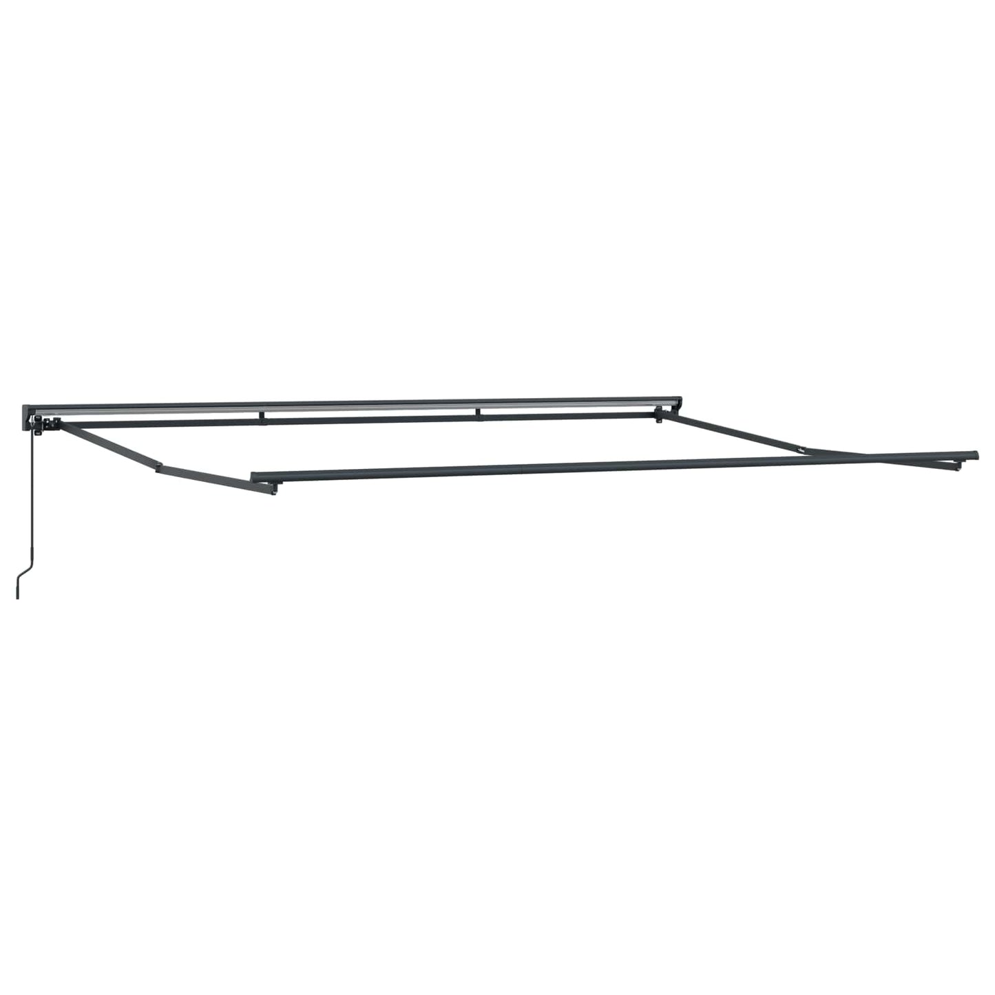 Tenda retrattile manuale Verde e Giallo 5 × 3,5 m | homemem39