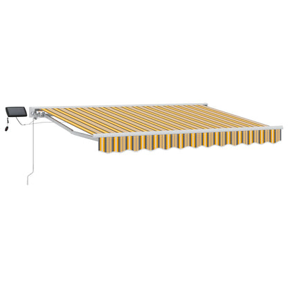 Cornice per Tenda Manuale con LED 3,5 x 2 m | homemem39