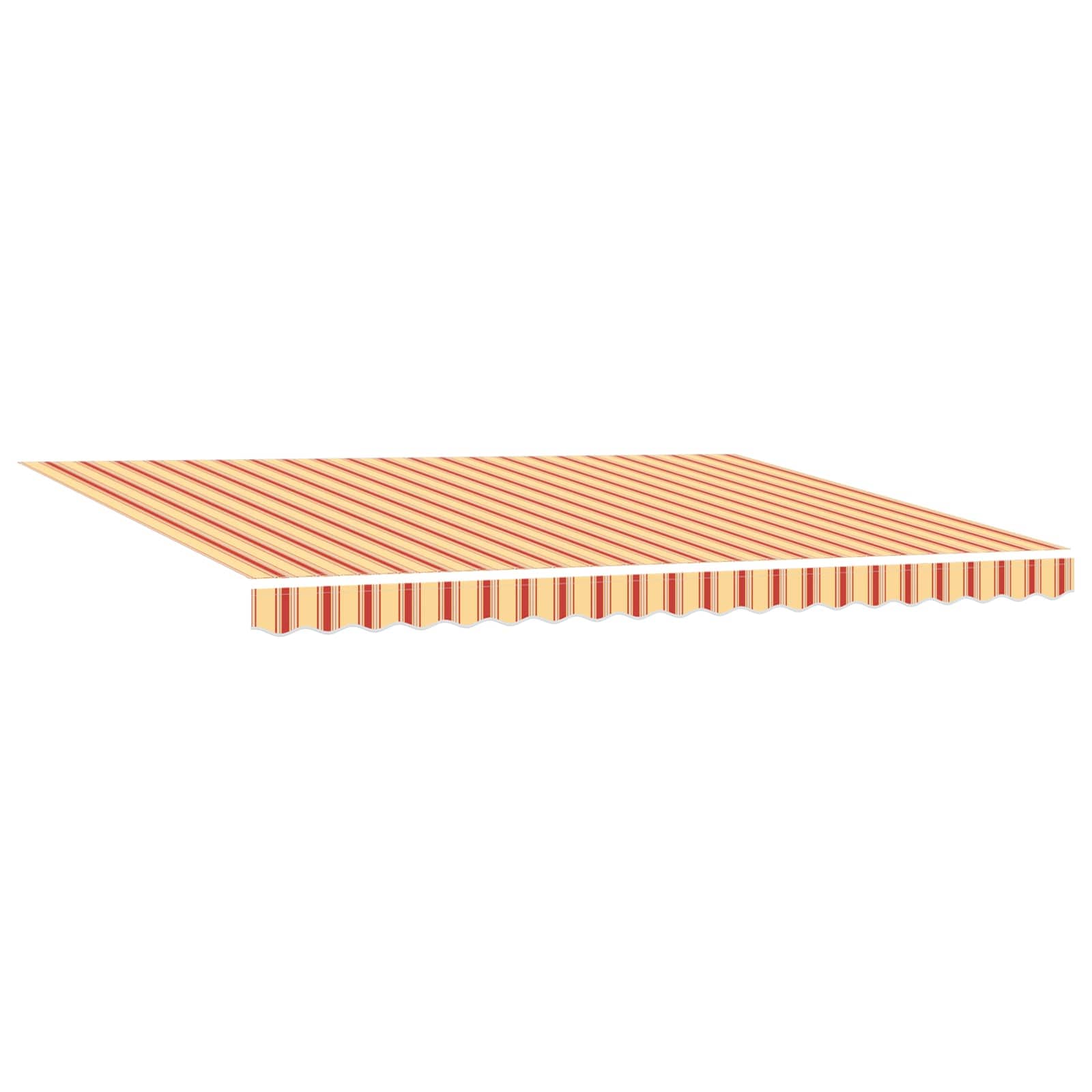 Cornice per Tenda Manuale con LED 4 x 2 m | homemem39
