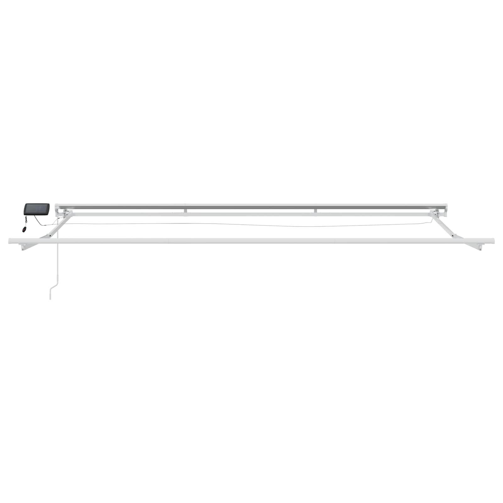 Cornice per Tenda Manuale con LED 4 x 2 m | homemem39