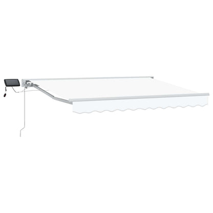 Cornice per Tenda Manuale con LED Bianco 3 x 2,5 m | homemem39