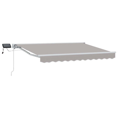 Cornice per Tenda Manuale con LED 3 x 2,5 m | homemem39