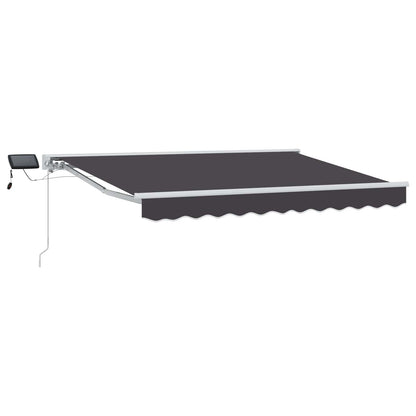 Cornice per Tenda Manuale con LED 3,5 x 2,5 m | homemem39