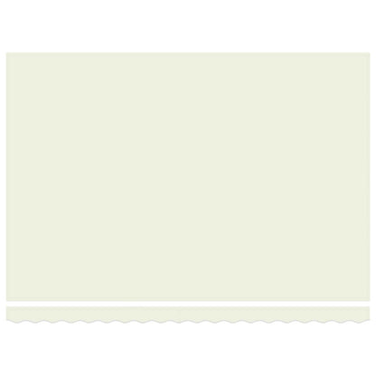 Cornice per Tenda Manuale con LED Crema e Bianco 4 × 3,5 m | homemem39