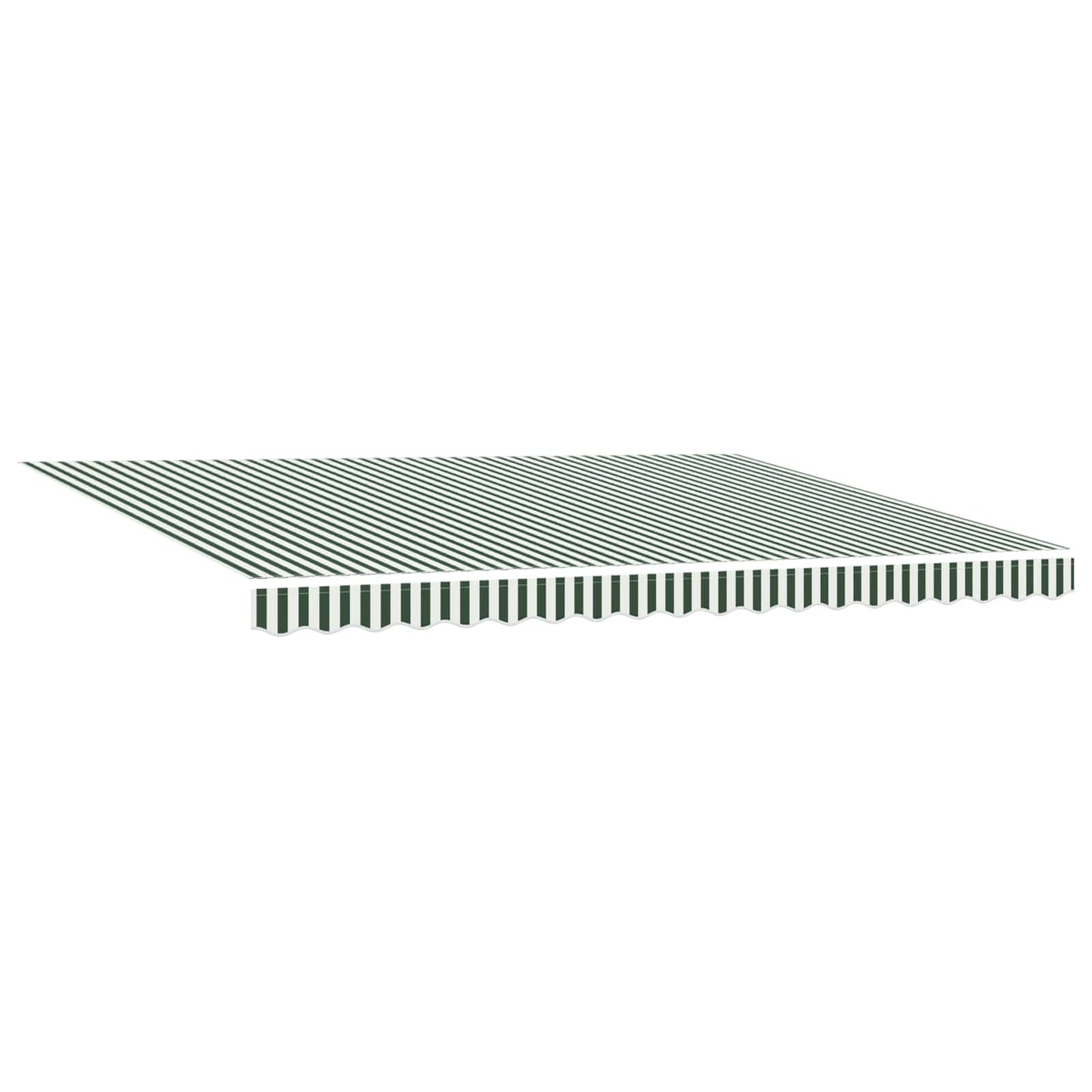 Cornice per Tenda Manuale con LED Verde e Bianco 4,5 × 3 m | homemem39