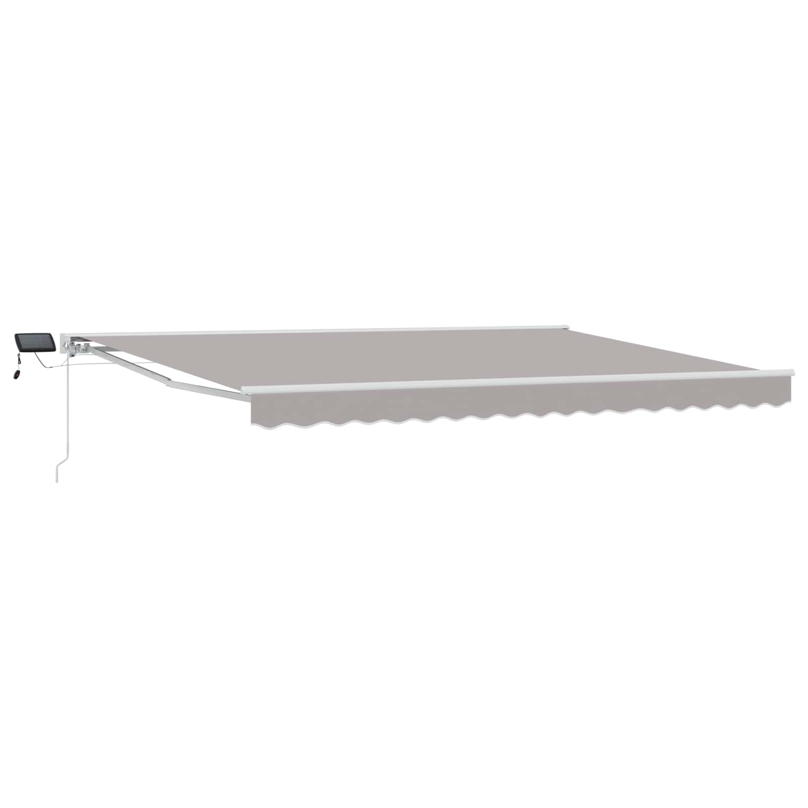 Cornice per Tenda Manuale con LED 4,5 × 3,5 m | homemem39