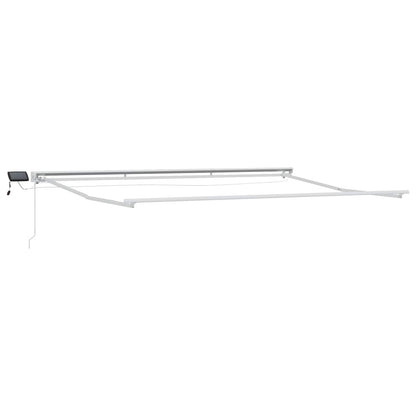 Cornice per Tenda Manuale con LED 5 × 3,5 m | homemem39