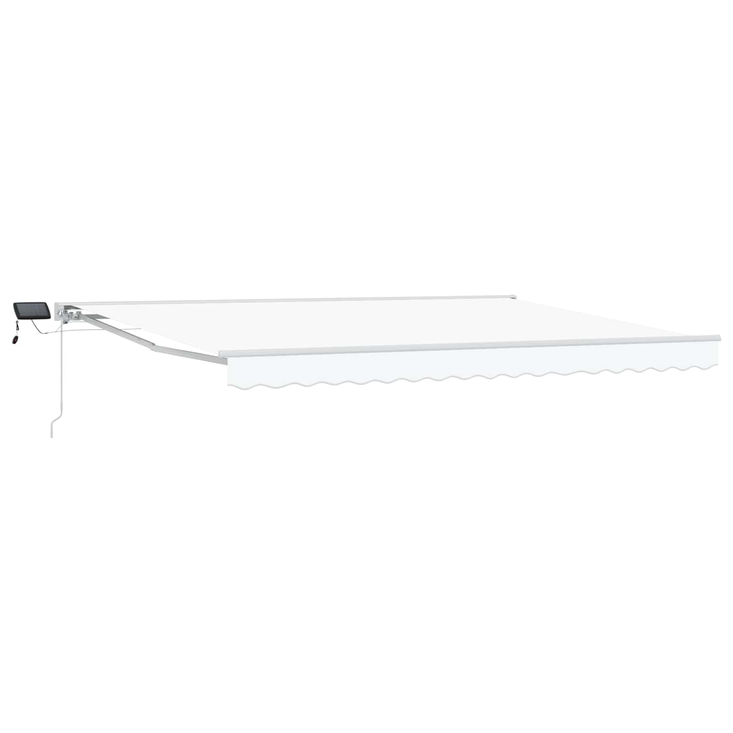 Cornice per Tenda Manuale con LED Bianco 5 × 3,5 m | homemem39