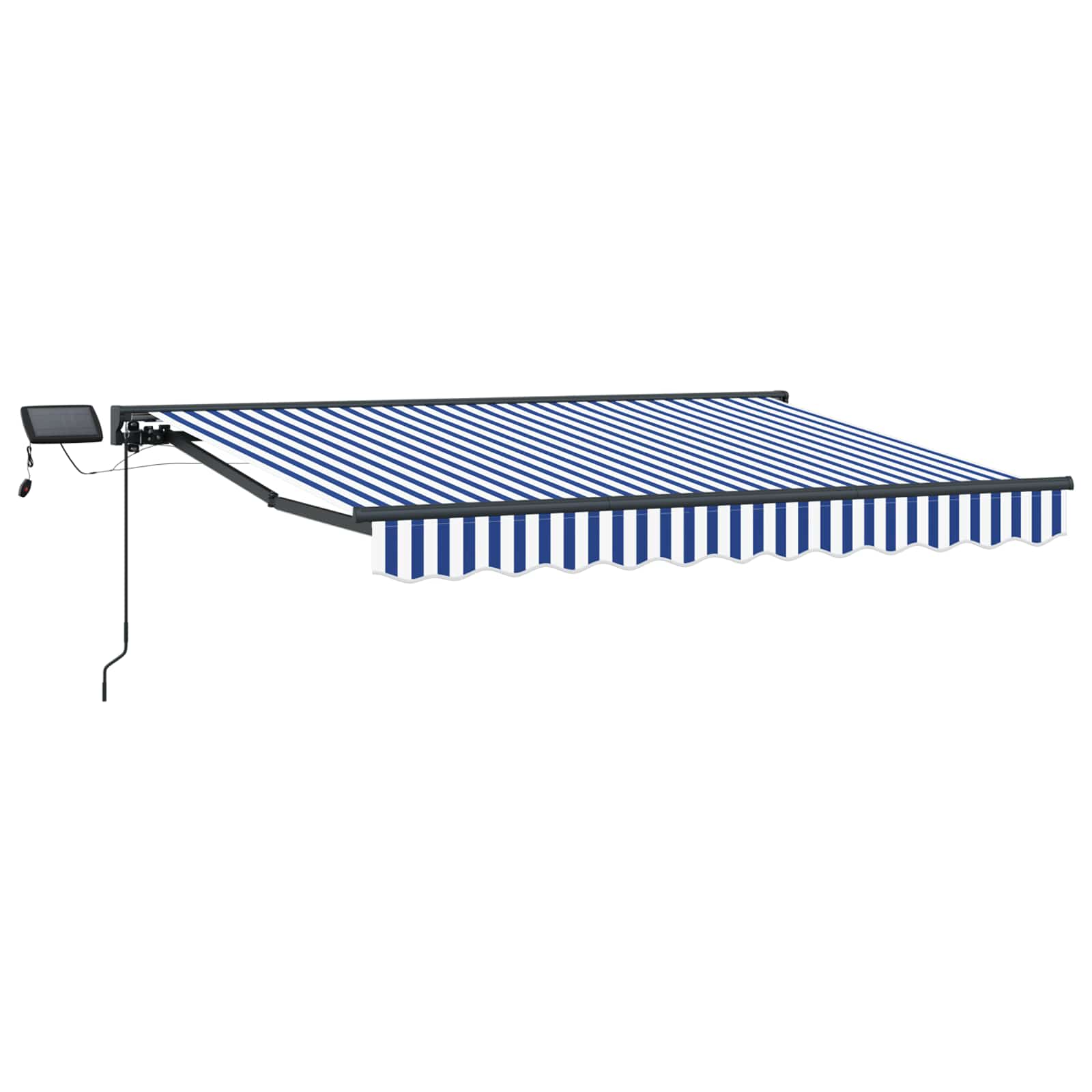 Cornice per Tenda Manuale con LED 2,5 x 2 m | homemem39