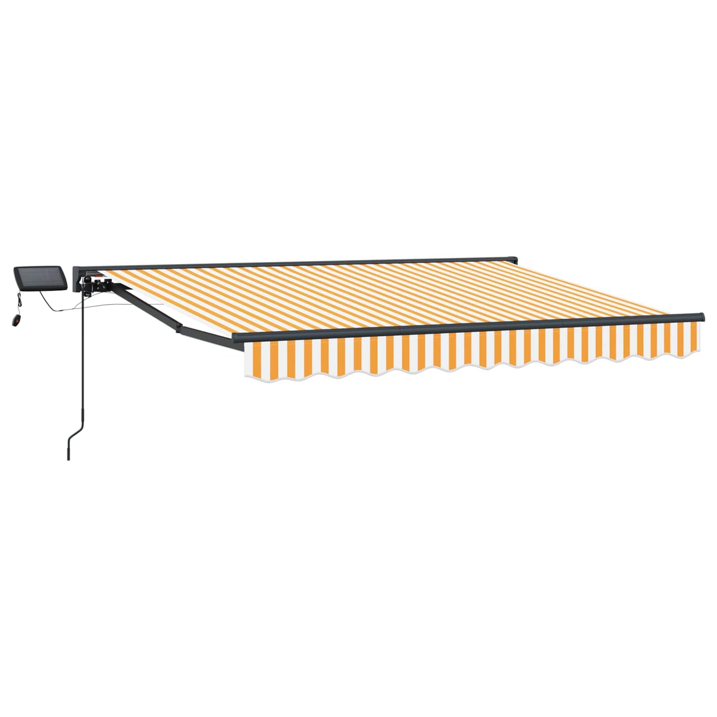 Cornice per Tenda Manuale con LED 3 x 2 m | homemem39