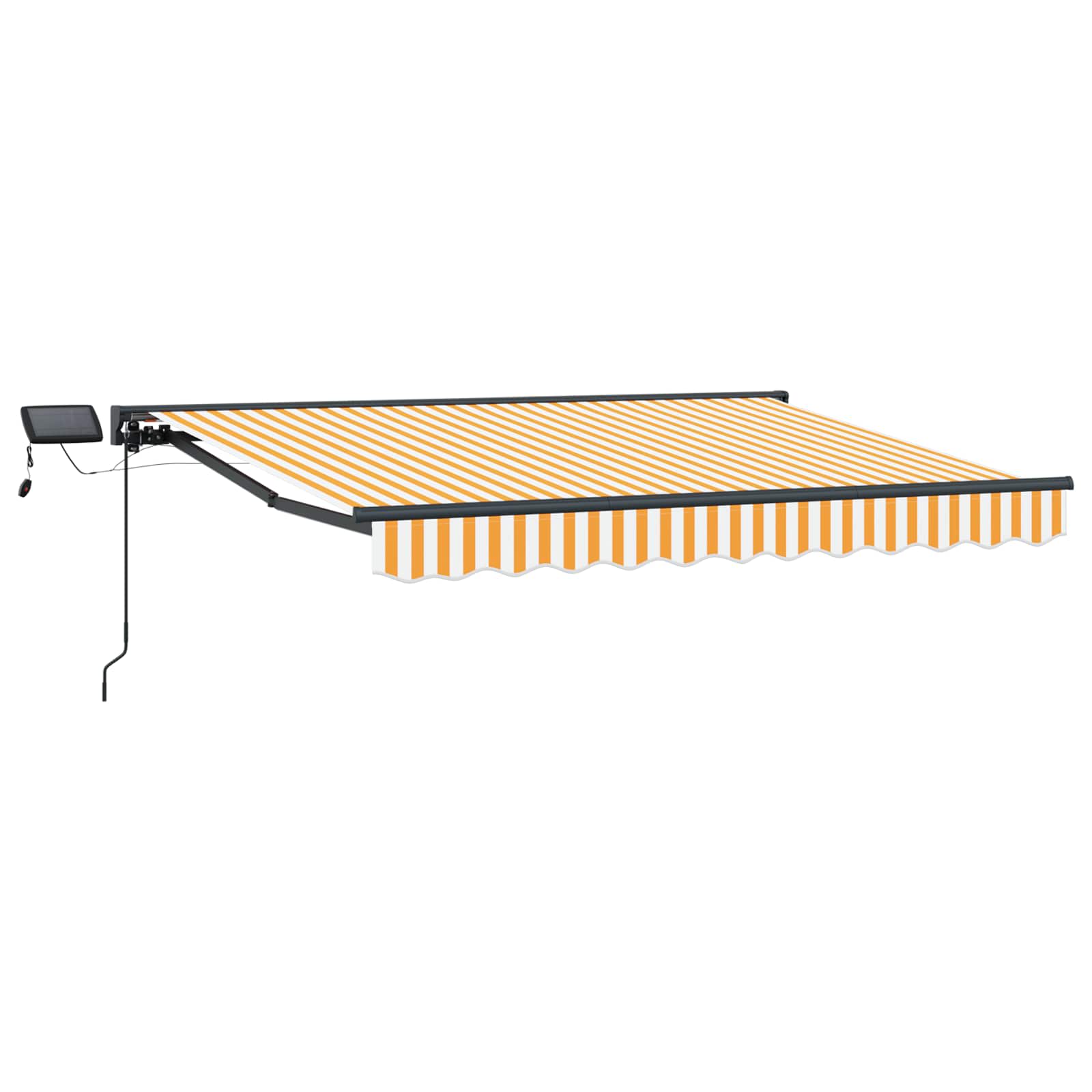 Cornice per Tenda Manuale con LED 3 x 2 m | homemem39