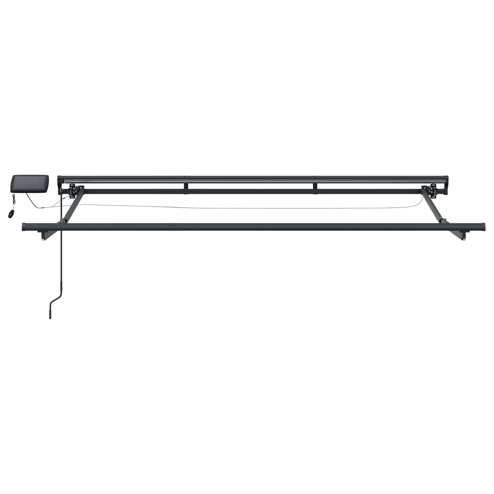 Cornice per Tenda Manuale con LED 3 x 2 m | homemem39