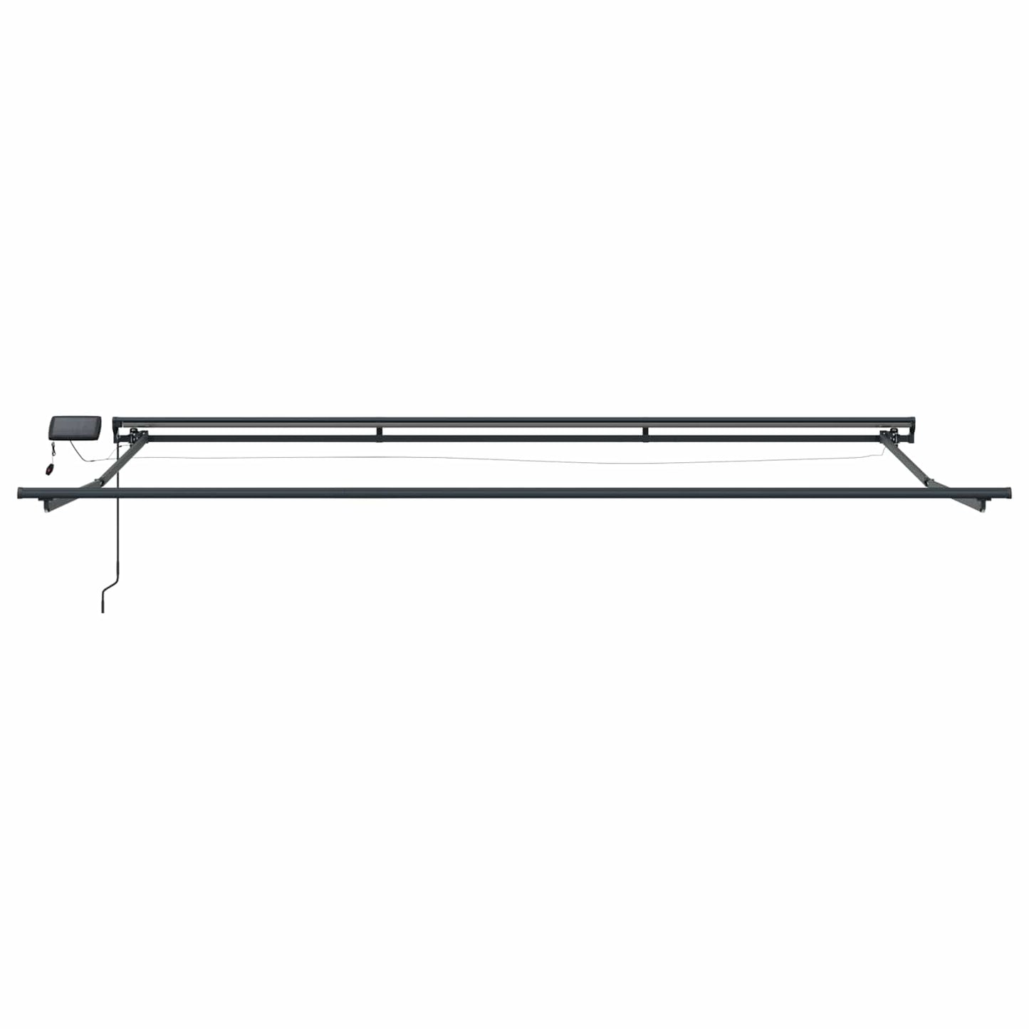 Cornice per Tenda Manuale con LED 4 x 2 m | homemem39