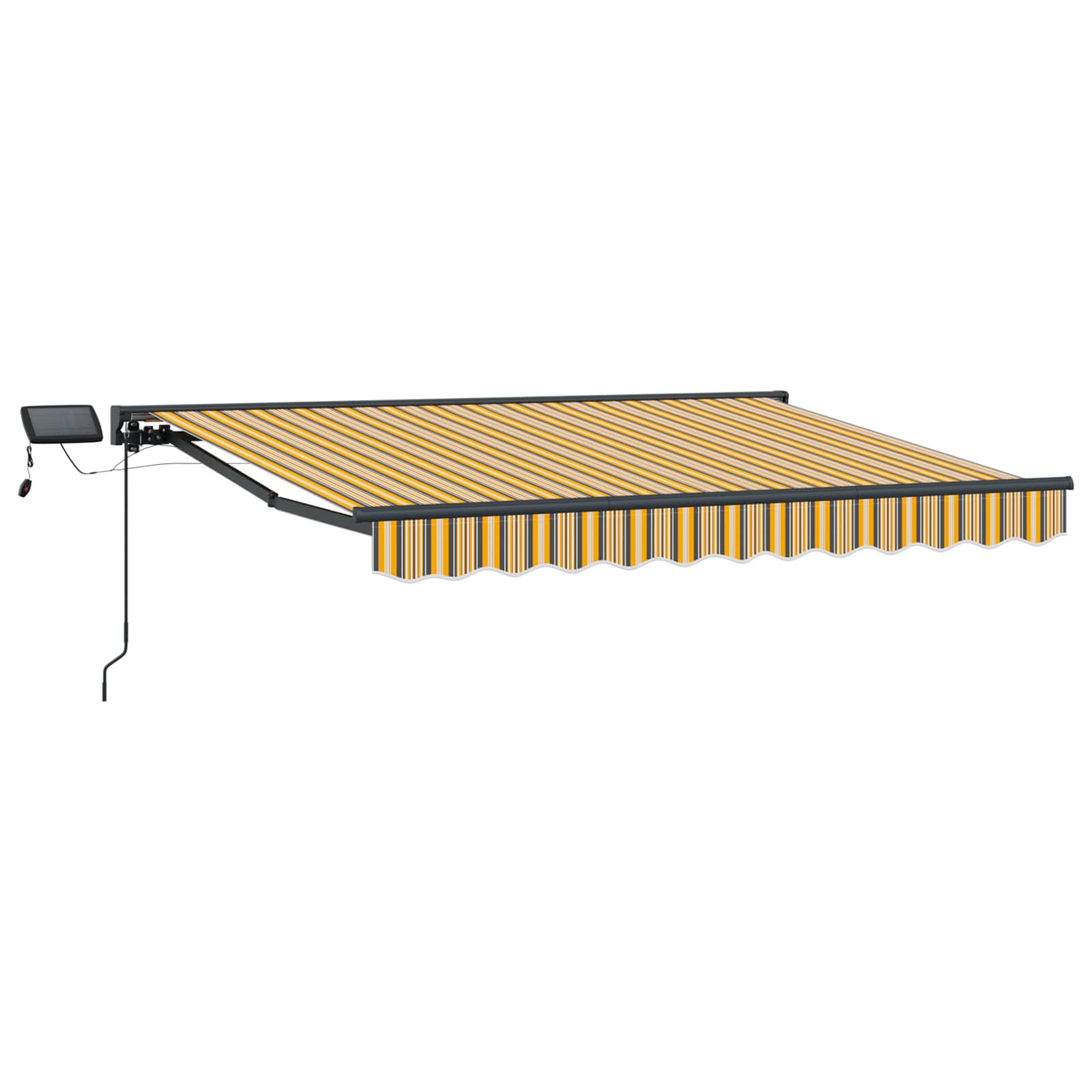 Cornice per Tenda Manuale con LED 3 x 2,5 m | homemem39