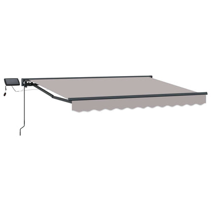Cornice per Tenda Manuale con LED 3 x 2,5 m | homemem39