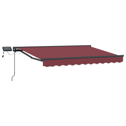Cornice per Tenda Manuale con LED 3,5 x 2,5 m | homemem39