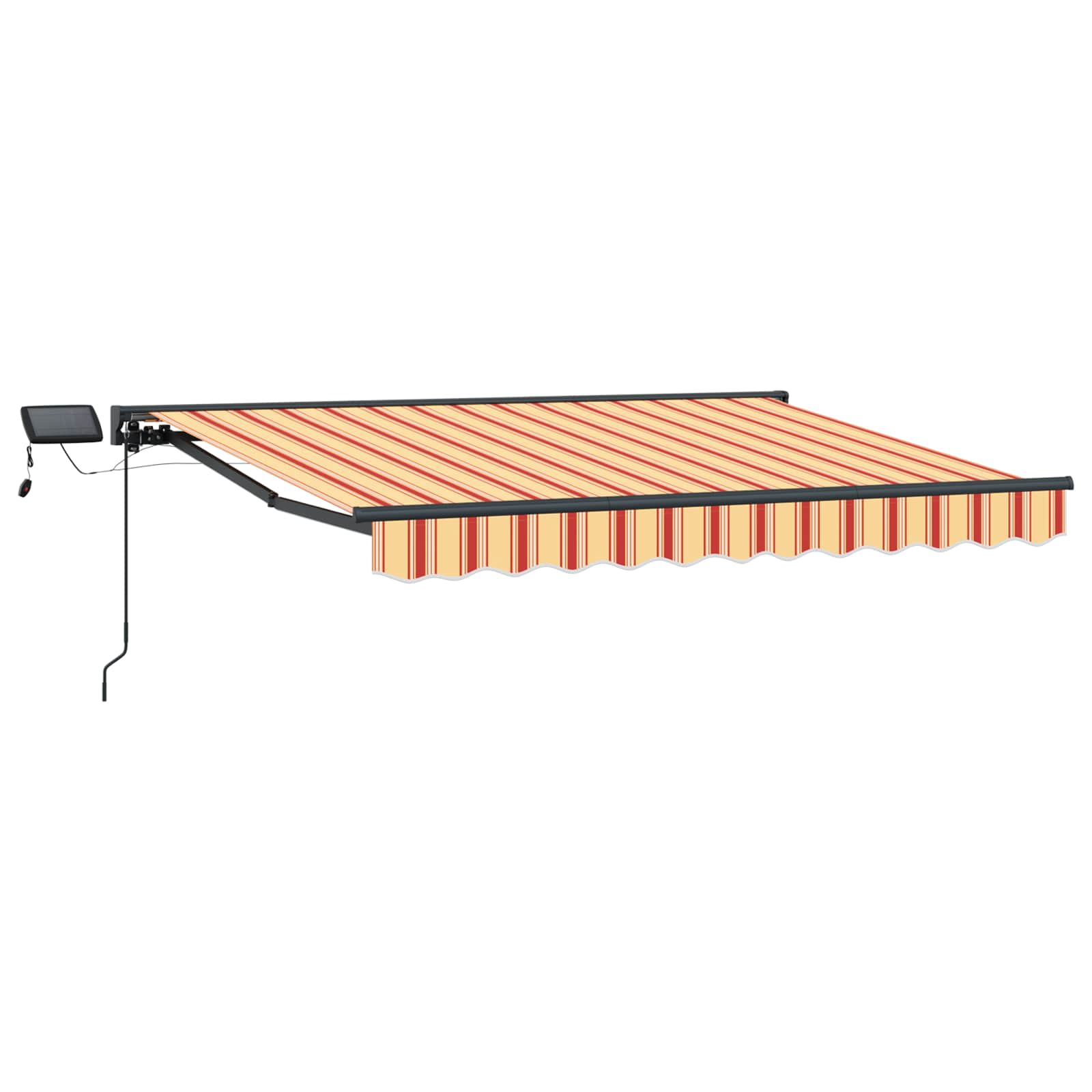 Cornice per Tenda Manuale con LED 3,5 x 2,5 m | homemem39
