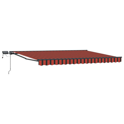 Cornice per Tenda Manuale con LED 4 × 3 m | homemem39