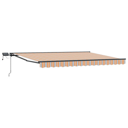 Cornice per Tenda Manuale con LED 4 × 3 m | homemem39