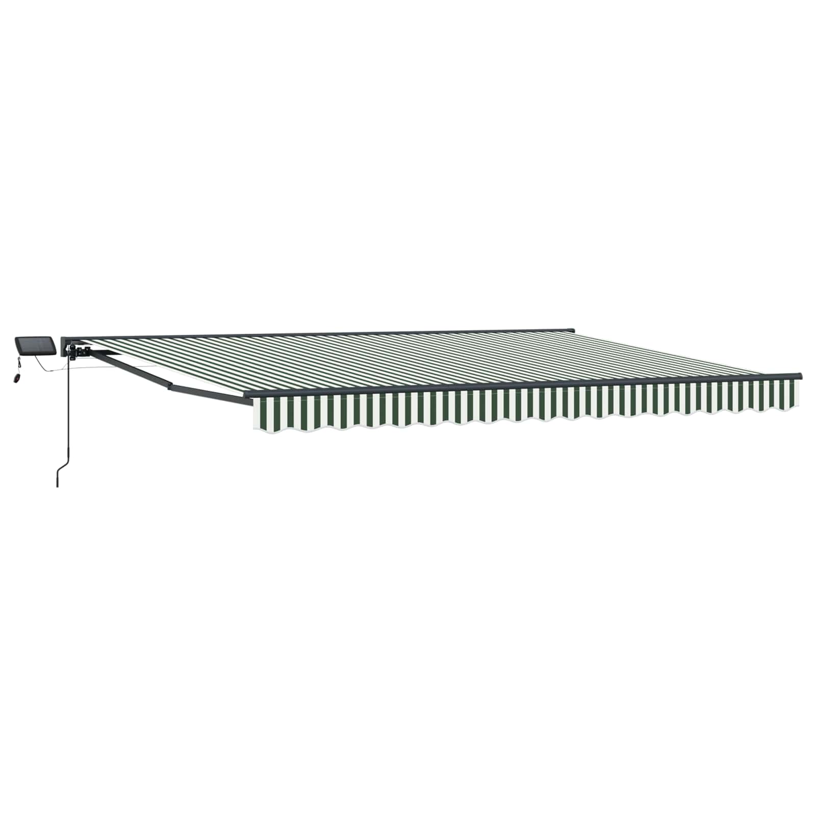 Cornice per Tenda Manuale con LED 4,5 × 3 m | homemem39