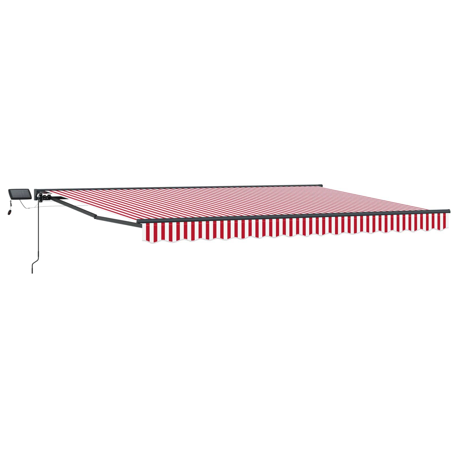 Cornice per Tenda Manuale con LED 4,5 × 3,5 m | homemem39