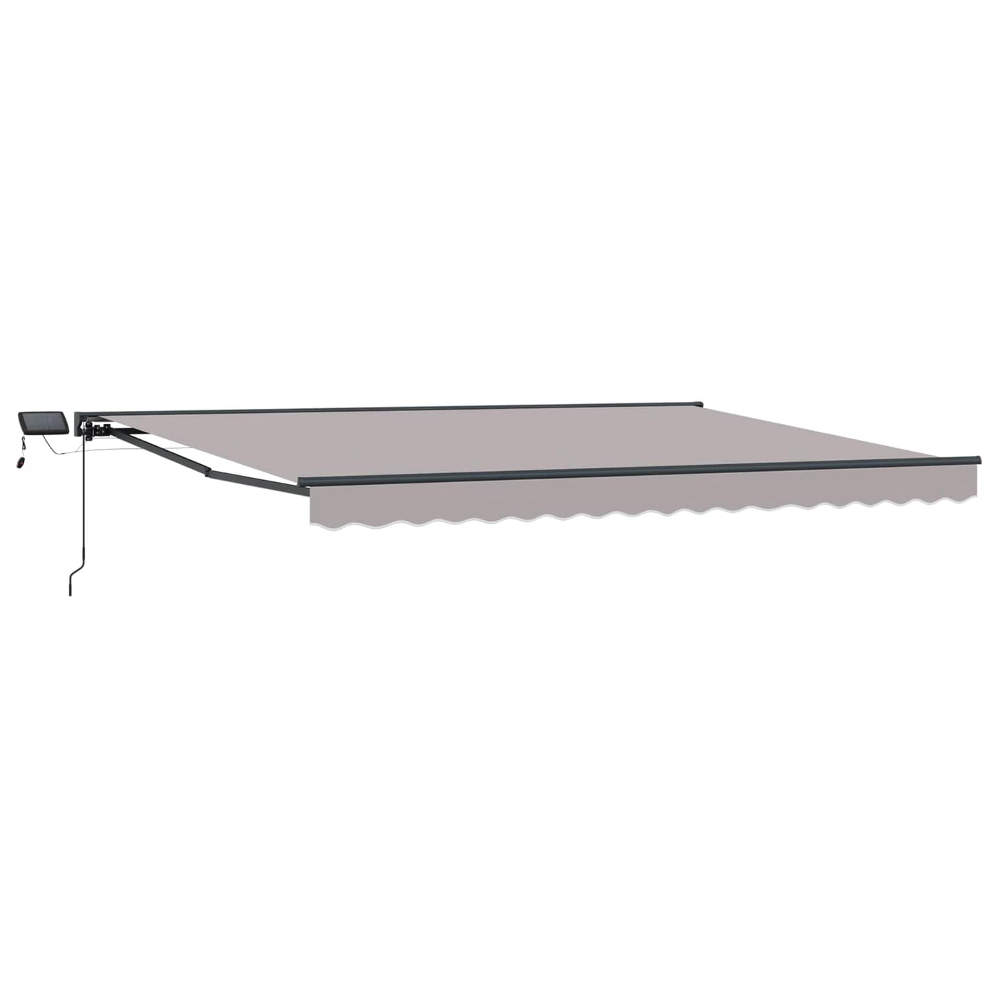 Cornice per Tenda Manuale con LED 4,5 × 3,5 m | homemem39