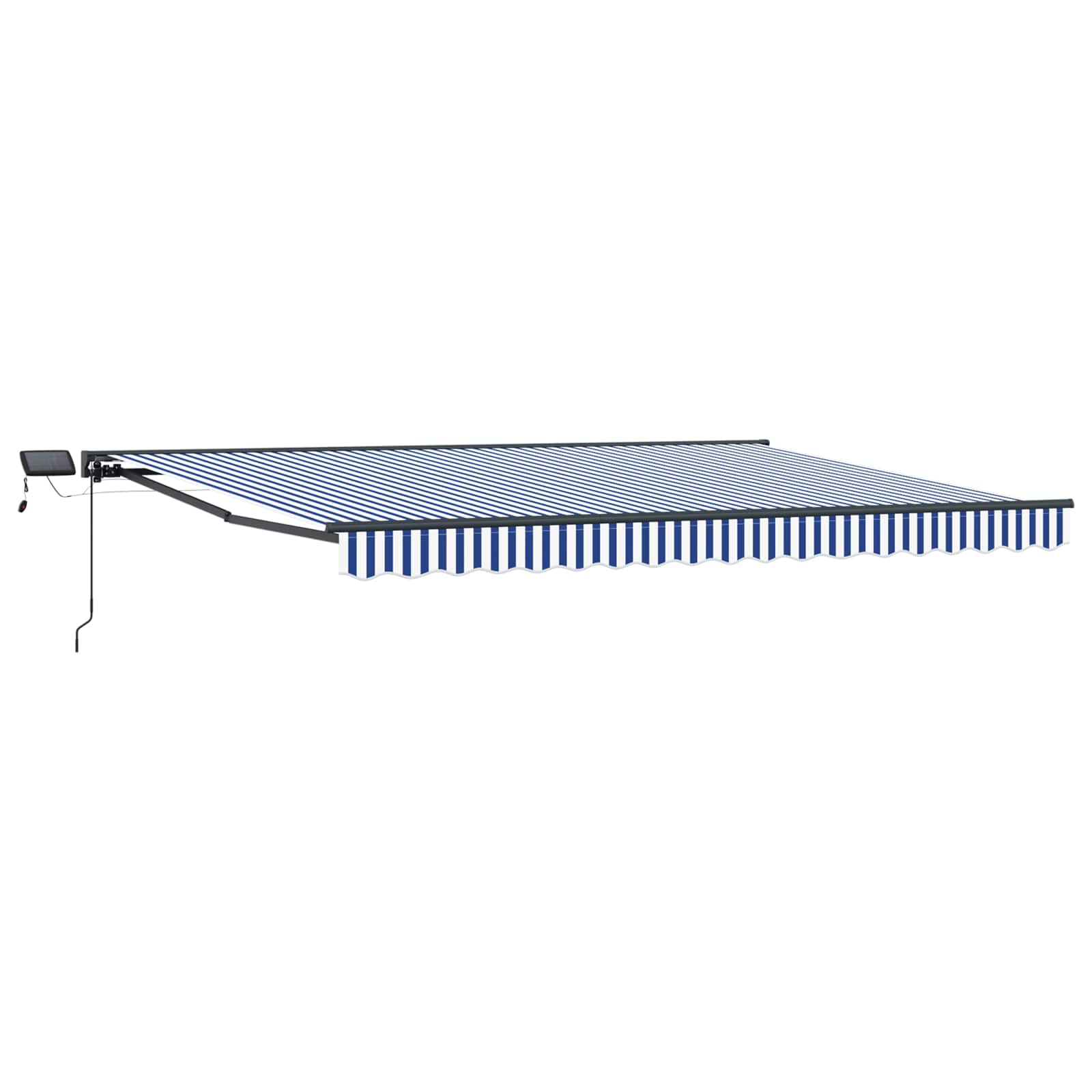 Cornice per Tenda Manuale con LED 5 x 3 m | homemem39