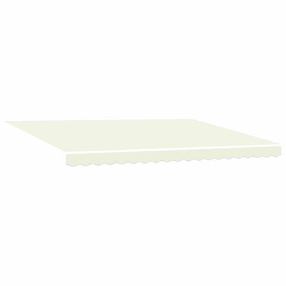 Cornice per Tenda Manuale con LED Crema e Antracite 5 x 3 m | homemem39
