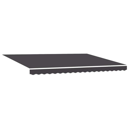 Cornice per Tenda Manuale con LED Antracite 5 × 3,5 m | homemem39