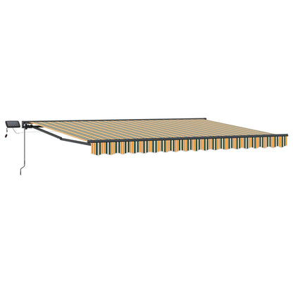 Cornice per Tenda Manuale con LED 5 × 3,5 m | homemem39