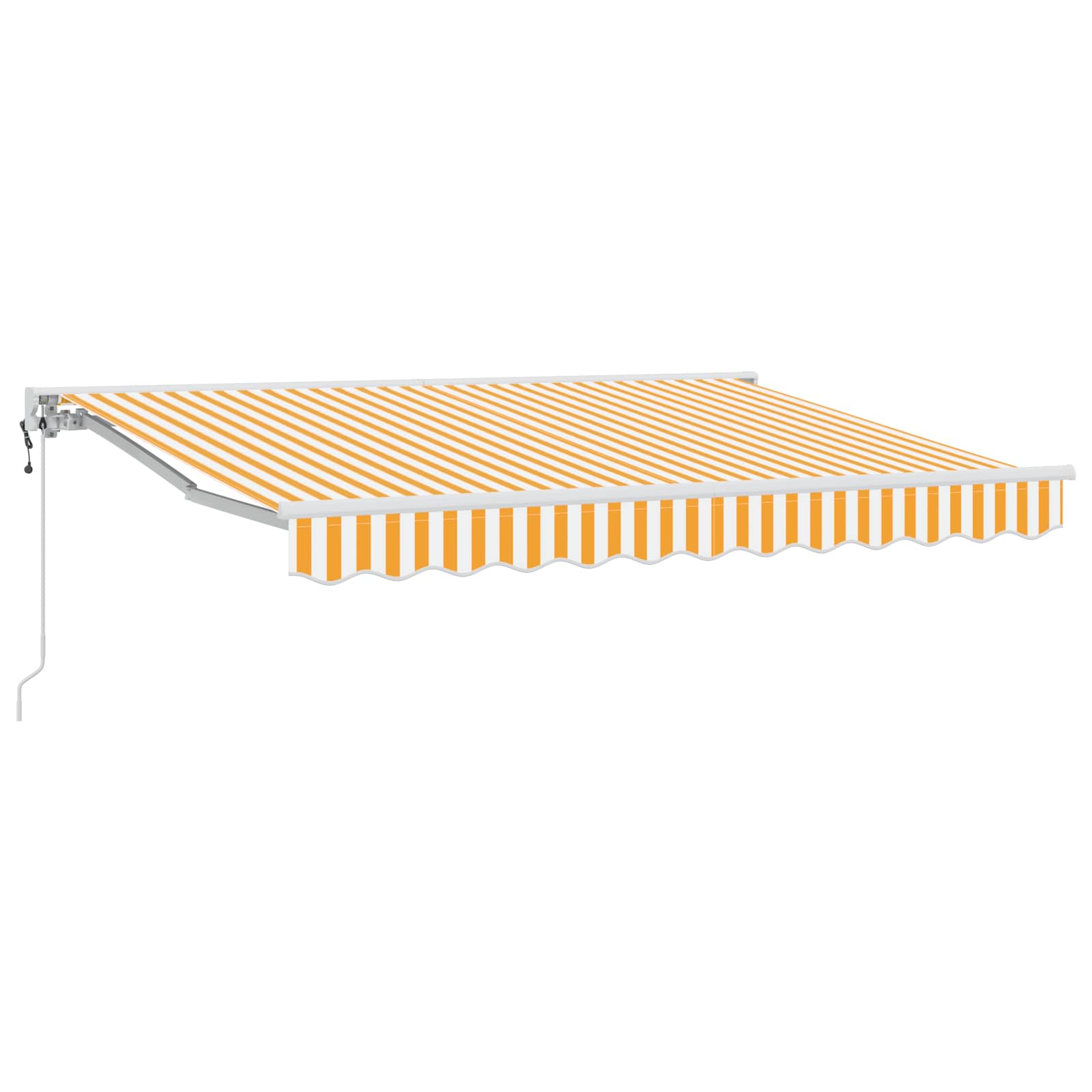 Tettuccio Elettrico Retrattile Giallo 3 x 2,5 m | homemem39