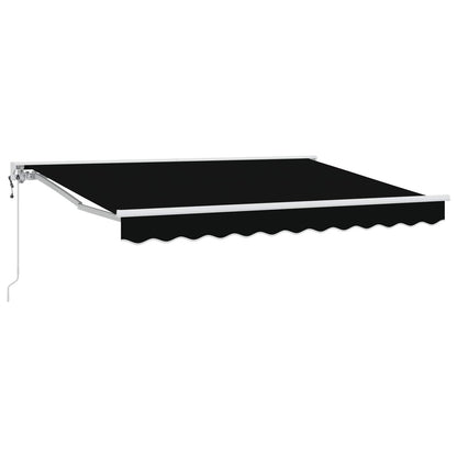 Tettuccio Elettrico Retrattile Nero 3 x 2,5 m | homemem39