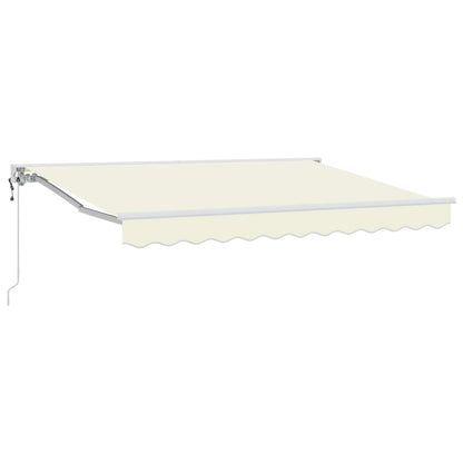 Tettuccio Elettrico Retrattile Crema 3,5 x 2,5 m | homemem39